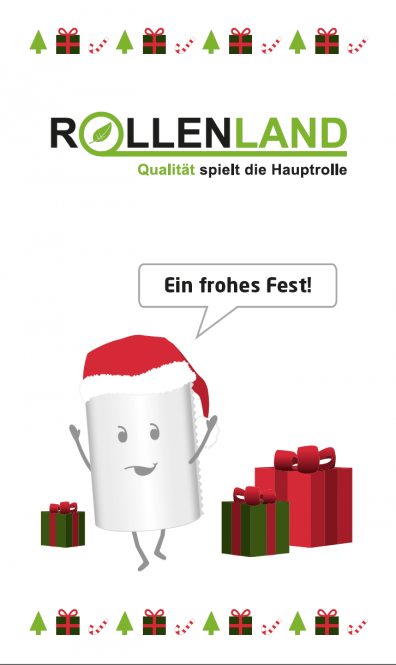 20 rouleaux thermiques 80x80x12, 80 m sans phénol (BPA,BPC,BPS) - motif de Noël