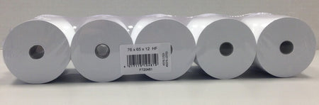 50 rouleaux de caisse 76x65x12, 40 m
