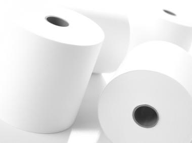 50 rouleaux thermiques 80x64x12, 50 m avec revêtement intérieur, sans bisphénol-A (BPA)