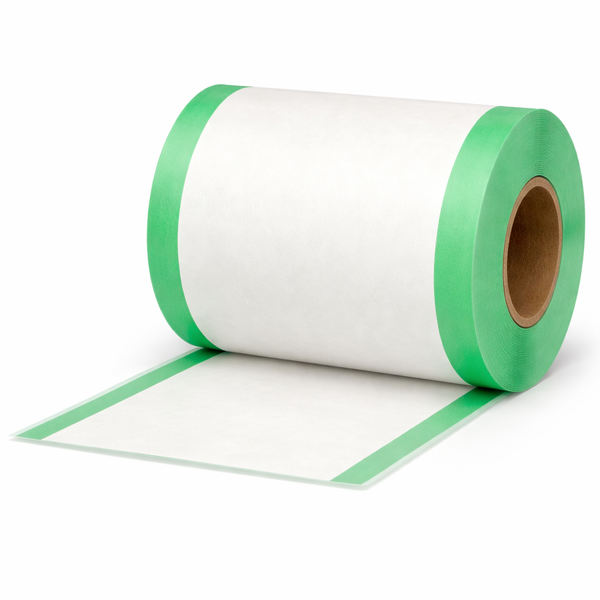 30 rouleaux thermiques colorés 80x80x12, 80 m, 55g, sans bisphénol-A (BPA), avec bandes latérales vertes)