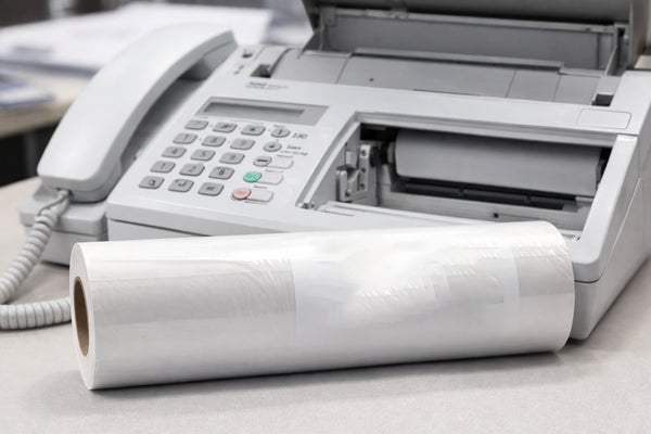 6 rouleaux de fax 216x50x12, 30 m, sans bisphénol-A (BPA)